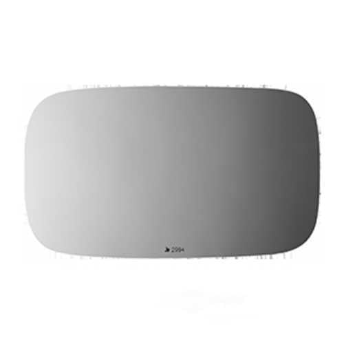 Burco Side View Mirror Replacement Glass - Clear Glass - 2994