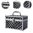 thumbnail image 6 of Kuntesetty Makeup Case Nail Art Storage Vanity Case Sturdy Multifunction Makeup Storage Box Black, 6 of 9