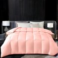 thumbnail image 4 of Fiudx Edredón de Plumón Blanco, Acolchado Grueso y Cálido, Diseño Suave y Transpirable, Elegante Estética para El Hogar, Ambiente Acogedor para Dormir, Perfecto para Invierno y Otoño, Tamaño 200 X 15, 4 of 6