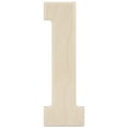 thumbnail image 1 of Baltic Birch University Font Letters & Numbers 5.25"-1, 1 of 1