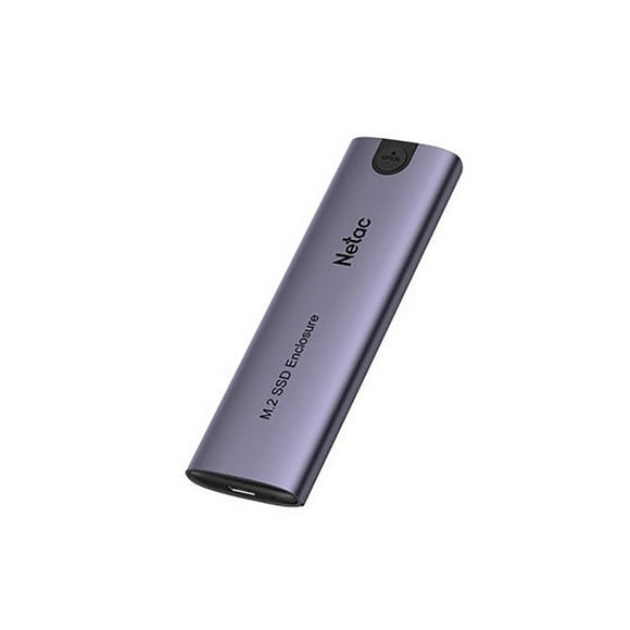 Netac - External Hard Drive Case NVME/SATA USB 3.1, 10GBPS, USB-C To USB-C/USB-C To USB-A