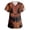 AF06-Earthy Yellow, variant on Halloween Womens Scrub Tops Cute Skeleton Pattern Nurse Shirt Funny V Neck Short Sleeve Workwear Uniforms With Pockets Holiday Saffron 2XL