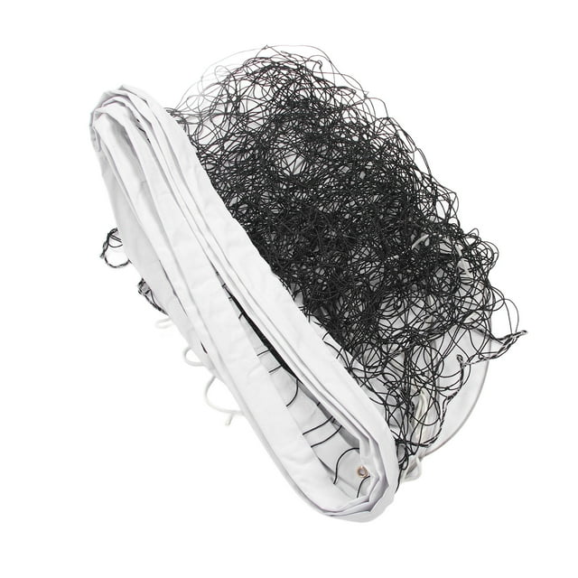 Filet de Volleyball, Filet de Volleyball Professionnel Uniforme en Maille Résistant aux Intempéries pour Match et Entraînement Portable pour la Plage
