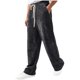 thumbnail image 3 of Ceisia Men Solid Color Corduroy Straight Leg Pants Elastic Waist Drawstring Gift Casual Trousers, 3 of 8