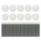 thumbnail image 1 of Kit de herramientas de varitas para lápiz labial, 50 varitas desechables para labios y 10 tarros vacíos para el hogar, bricolaje, viajes y salón de belleza, 1 of 8