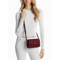 thumbnail image 3 of Michael Kors Bolso Bandolera Pequeño de Viaje Jet Set para Mujer (Oxblood) 35F4GTVC1L-oxbl, 3 of 10