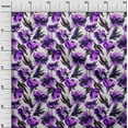 thumbnail image 2 of oneOone Cotton Cambric Purple Fabric Florals Sewing Craft Projects Fabric Prints By Yard 56 Inch Wide, 2 of 4