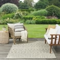 thumbnail image 4 of Nourison Positano Indoor/Outdoor Light Grey 7' x 10' Area Rug (7x10), 4 of 9