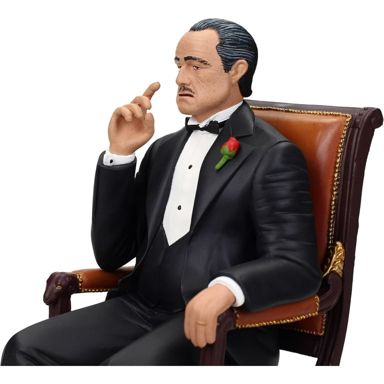 SD Toys Movie Icons The Godfather In PVC Don Vito Corleone
