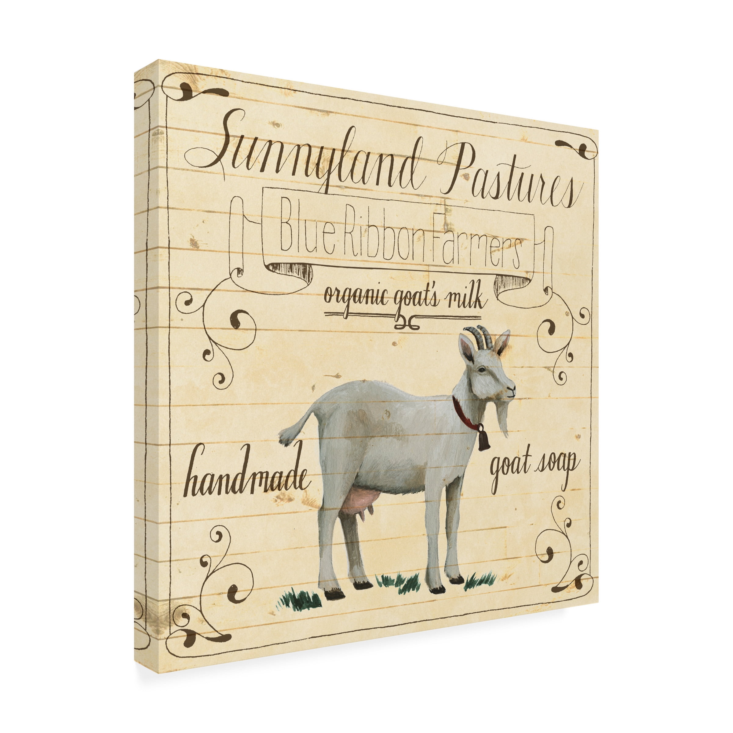 Grace Popp 'Animal Farm Collection IV' Canvas Art