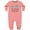 Mauve, variant on My Busia Loves Me Childs Baby Fleece Romper