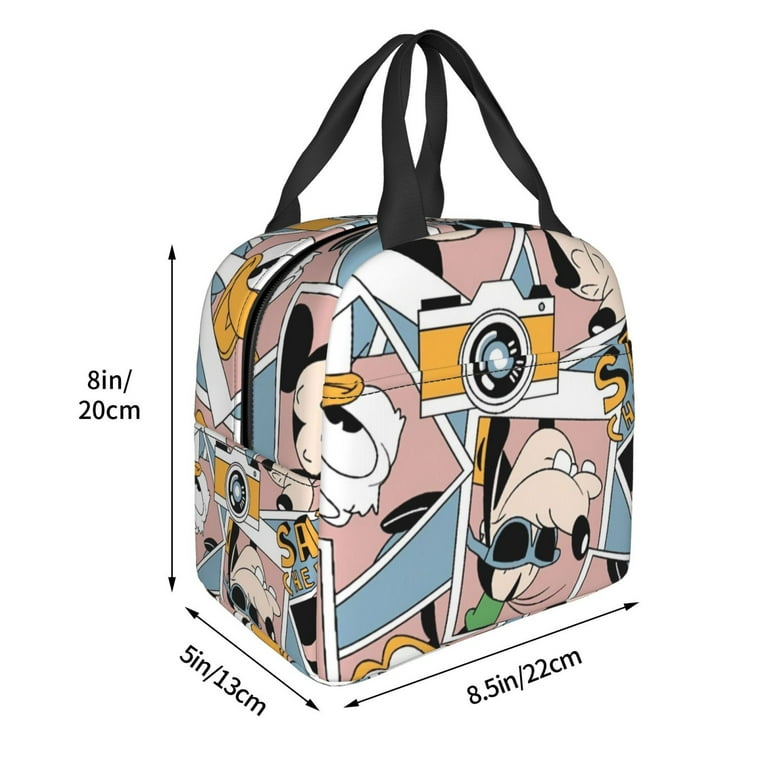 Mickey Mouse Lunch Bag For Women Men Adult Insulated Lunch Box Small Leakproof Cooler Food Lunch Containers Reusable High Capacity Lunch Tote Bags For Work Travel Outdoor Walmart