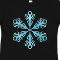 thumbnail image 4 of Inktastic Icy Blue Winter Snowflake Boys or Girls Toddler T-Shirt, 4 of 5
