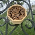 thumbnail image 6 of Bfogop Wooden House for The Garden Decoration, Bee Habitats Beehive Shelter Nests Boxes Butterflys Feeder Hotel Unique Gardening Gifts for Bee Butterflys Ladybirds Beneficial, 6 of 9