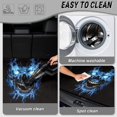 thumbnail image 5 of Jeiento Blue Lightning Skull Car Trunk Mat 29"x39", Heavy Duty Anti-Scratch Cargo Liner for Sedan SUV Wagon, 5 of 7