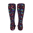 thumbnail image 6 of Naloa mushroom colorful Skull High Stockings Women Thigh High Stockings Over Knee Long Stockings-One Size, 6 of 8