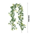 thumbnail image 3 of sruoe Artificial Christmas Garland Unlit, Christmas Decorate, Faux Garlands Christmas, Fake Greenery Garlands, Hanging Garland, Vine Garland for Door Stair Fireplace Indoor Tabletop Decor, 3 of 6