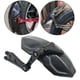 thumbnail image 1 of Guardabarros trasero de motocicleta Yotijar fibra de carbono ajustable Negro, 1 of 8