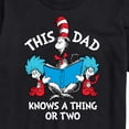thumbnail image 3 of Hop on Pop - This Dad Knows A Thing Or Two - Men's Short Sleeve Graphic T-Shirt, 3 of 5