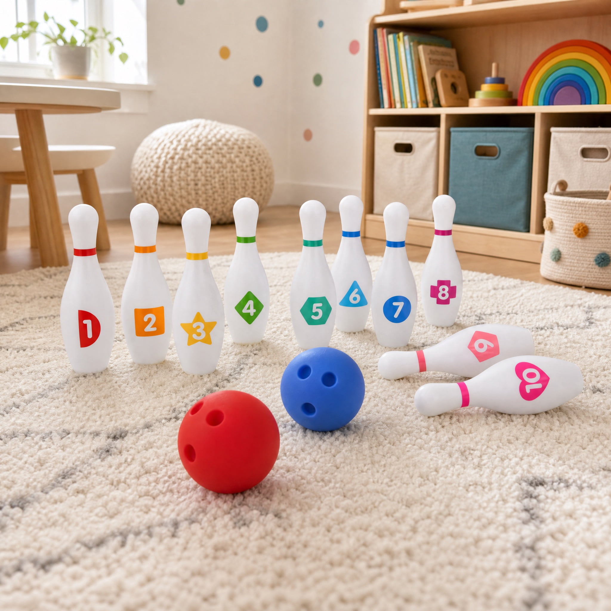 Play Day Bowling Play Set, 24 Pieces