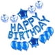 thumbnail image 5 of Juego de 34 globos para bodas, cumpleaños, fiestas infantiles, banquetes y recuerdos de fiesta, color azul., 5 of 8