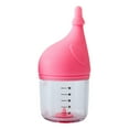 thumbnail image 2 of Biberón para cachorros y gatitos, accesorio con diseño anti-asfixia, versátil, fácil de limpiar, con marcas de volumen, comedero para animales . Rosa 50ml, 2 of 8
