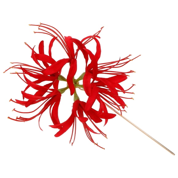 HEALEEP French Hair Pins For Women Hairpin Red Zinc Alloy Parties 1 Set