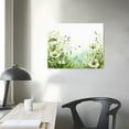 thumbnail image 3 of Nawypu  Abstract Floral Canvas Wall Art Grey Cream White Grass Flowers Canvas Pictures Modern Landscape Painting Botanic Artwork for Living Room Bedroom Kitchen Office Wall Decor, 3 of 4
