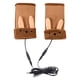 thumbnail image 1 of 1 par de guantes con calefacción de invierno ciclismo tibio tejido mitones usb interior exterior Tamaño sin aislado térmico suministros para el hogar marrón Inevent HA011726-04, 1 of 7