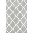 thumbnail image 2 of nuLOOM Marrakech Trellis Wool Area Rug, 6', Light Gray, 2 of 2