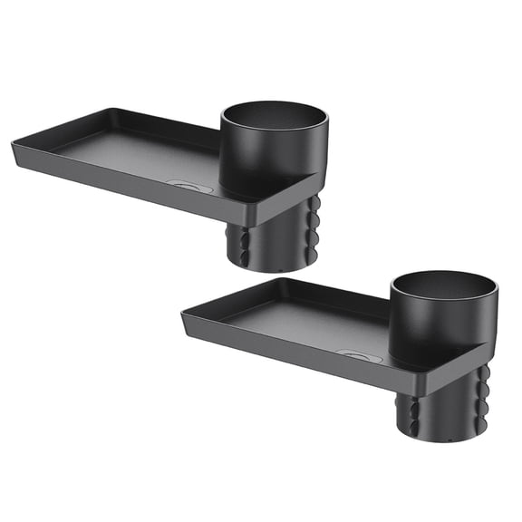 2Pcs Clearance Sale! Car Seat Snack Tray Portable Multifunctional Travel Rotating Cup Holder Plate For Toys Water Glasses Accessories Rack Practical Home Decor