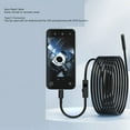 thumbnail image 3 of Snake Inspection Camera, USB C Endoscope Camera 1920P Dual Lens IP67 Waterproof, Semi Rigid Cable Adjustable LED Light for  IOS Smartphones HVAC Systems Ventilation Ducts, 3 of 7