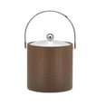 thumbnail image 1 of Kraftware Ice Bucket with Bale Handle and Lucite Lid, Brown - 3 Quart, 1 of 1