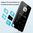 thumbnail image 1 of M25 BT MP3 Music Video Player Lossless HiFi Sound 1.8-inch OLED Screen with FM Radio Recording Stereo FM MP3 MP4 3.5mm o Input TF Card by Selected, 1 of 5