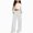 R001-White, variant on NOLDARES Girls Sweatpants Front Seam Drawstring High Waist Wide Leg Sweat Pants Baggy Causal Kids High Waisted(Navy,10-12 Y)