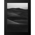 thumbnail image 2 of Design Fabrikken 14x18 Black Modern Framed Museum Art Print Titled - Black Dunes, 2 of 5