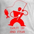 thumbnail image 3 of CafePress - Shut Up And Fish! Long Sleeve T Shirt - Unisex Cotton Long Sleeve T-Shirt, 3 of 4