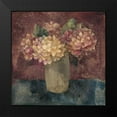 thumbnail image 2 of Hristova, Albena 15x15 Black Modern Framed Museum Art Print Titled - Hydrangea Study III, 2 of 5