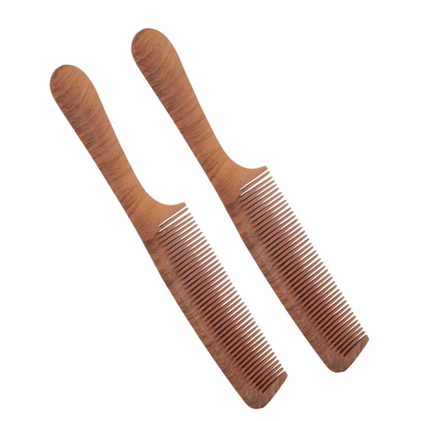 Peine de Madera, 2 PCS de Agarre de Madera de Madera antiestática para TODO TUPO de Cabello
