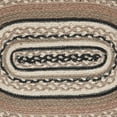 thumbnail image 5 of VHC Brands Sawyer Mill, Dining Table Placemat, Braided Jute, Oval, Charcoal Creme, 10x16, 5 of 9
