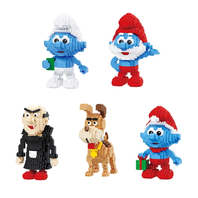 Blue Demon Blocks Decoración del hogar Nano Blue Demon Block para niños adultos El mejor regalo Ehuebsd libre de BPA