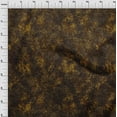thumbnail image 4 of oneOone Silk Tabby Brown Fabric Florals Sewing Material Print Fabric By The Yard 42 Inch Wide, 4 of 4