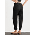 thumbnail image 4 of Pantalones de Yoga Largos para Mujer, Ajustados, Informales, Cómodos, para Gimnasio, Senderismo, Cintura Elástica, Color Negro, Talla XL, 4 of 8
