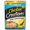 StarKist Chicken Creations Zesty Lemon Pepper Chicken, 2.6 oz Pouch