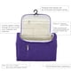 thumbnail image 2 of Bolsa Para Maquillaje Neceser Colgante Portátil Productos De Tocador Lavar Organizador Púrpura Funda, 2 of 10