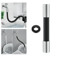 thumbnail image 3 of Extensor de grifo flexible de 360  degree Tubo de extensión flexible Grifo de agua 20 cm negro, 3 of 9