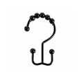 thumbnail image 1 of Moda At Home Enterprises 130200 Annexe Hook&44; Noir - Pack de 12, 1 of 1