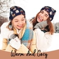 thumbnail image 4 of Lsque Christmas Critters Delight Pattern Knitted Beanie, Unisex Winter Hat, Knit Hat Winter Beanies Thick Fisherman Beanies Cuffed Plain Skull Caps, 4 of 6