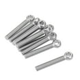 thumbnail image 3 of Unique Bargains M8x50mm 304 Stainless Steel Machine Shoulder Lift Eye Bolt Rigging 10pcs, 3 of 5