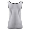 thumbnail image 6 of Sequin Tank Tops for Women Sleeveless Silver Sparkly Vest for Women Shiny Tops Party Top Festive Tops for Women, 6 of 6